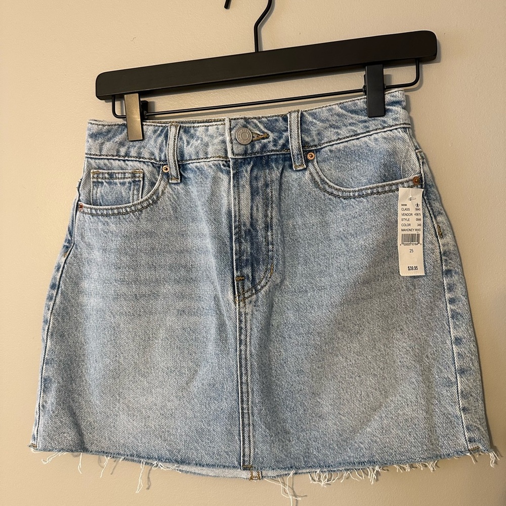 NWT Pacsun Denim Mini Skirt size 25